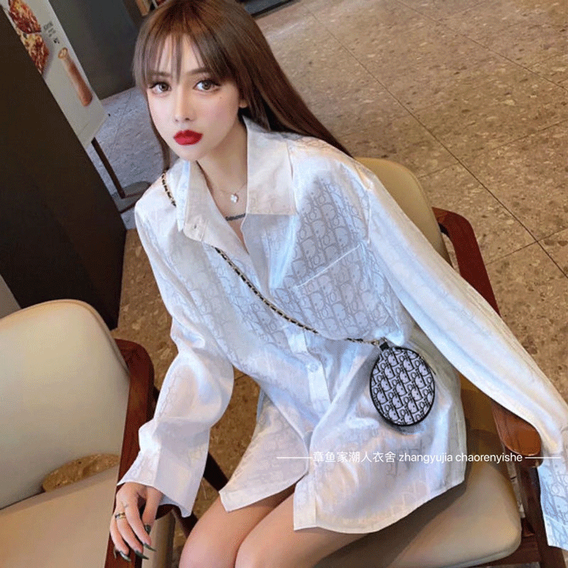women clothes shirts Parisian fashion women's blouse gown, red long sleeves loose lapel ladies dress jacket, 03
women clothes shirts Parisian fashion women's blouse gown, red long sleeves loose lapel ladies dress jacket, 03