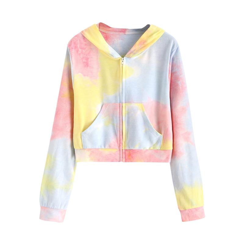 Women' Hoodies & Sweatshirts Gradient Zip Up Cropped For Teen Girls Harajuku Tie Dye Anime Crop Tops Women Autumn Thin Tracksuit Jackets, As pic
Women' Hoodies & Sweatshirts Gradient Zip Up Cropped For Teen Girls Harajuku Tie Dye Anime Crop Tops Women Autumn Thin Tracksuit Jackets, As pic
