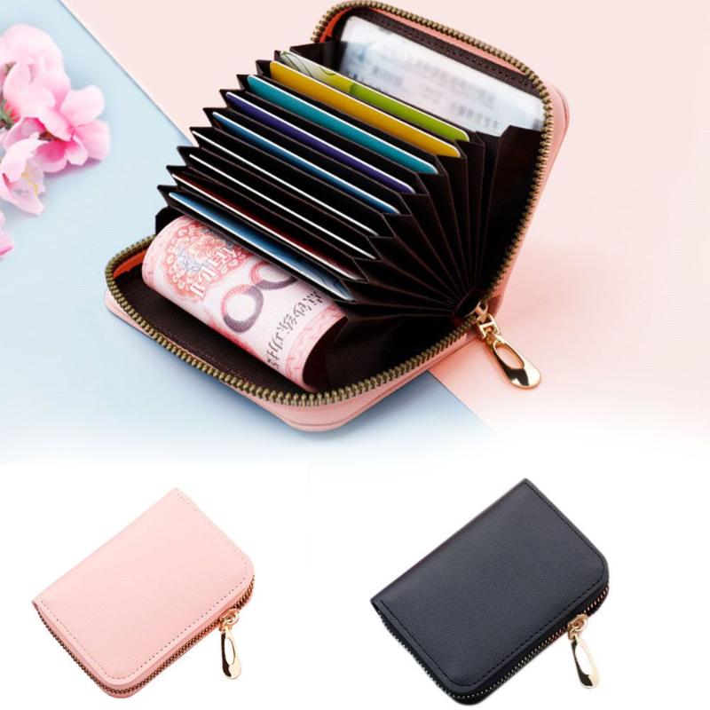 Card Holders Unisex Case Coin Bag Zipper Pocket ID Holder Wallet PU Leather, Pink 11 card slots
Card Holders Unisex Case Coin Bag Zipper Pocket ID Holder Wallet PU Leather, Pink 11 card slots