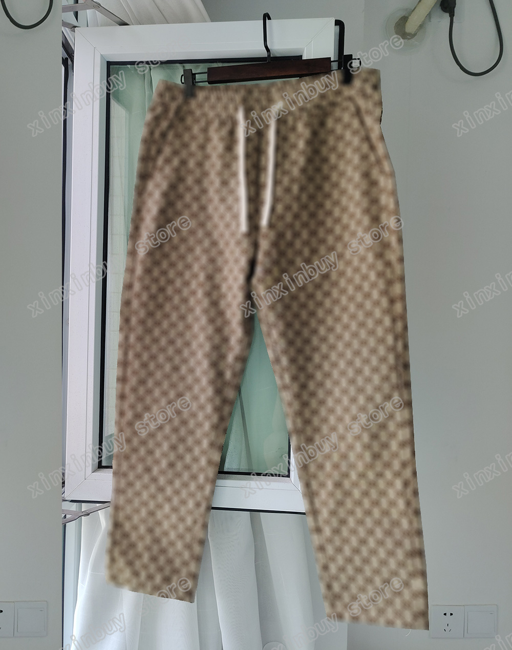 21SS European autumn winter street latest full print comfortable cotton trousers holiday leisure style wide-version men's designer fashion top luxury trousers, Brown
21SS European autumn winter street latest full print comfortable cotton trousers holiday leisure style wide-version men's designer fashion top luxury trousers, Brown