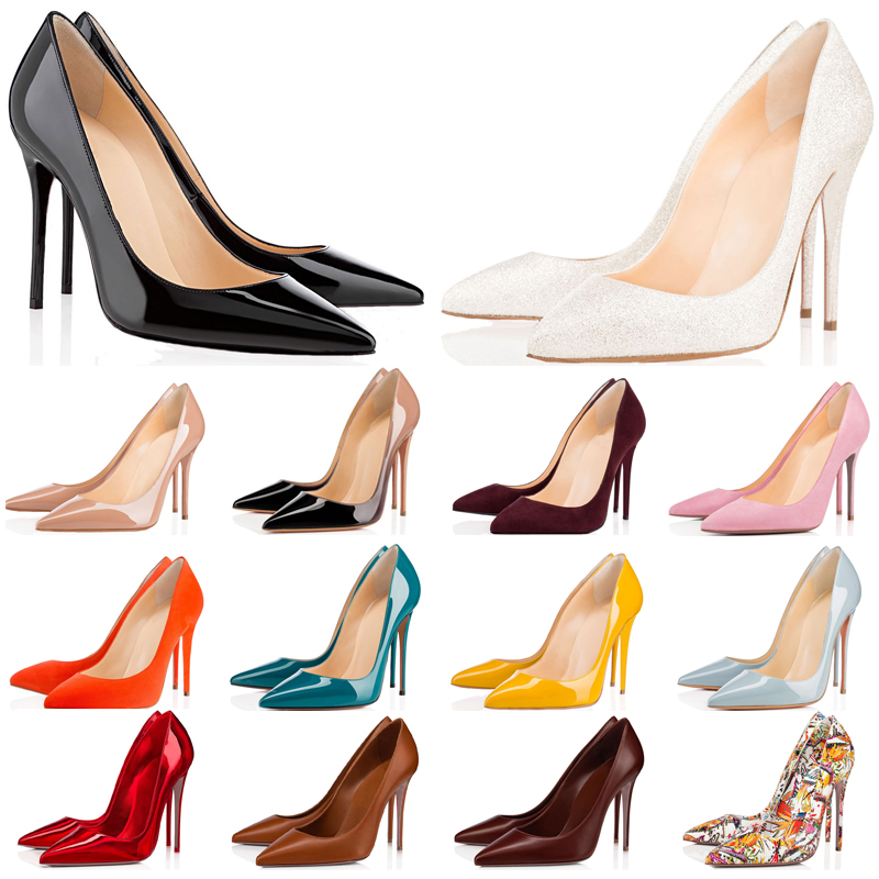 High Heel Dress shoes Red Bottoms So Kate designers Styles womens Stiletto Heels 8 10 12CM Genuine Leather Point Toe Pumps loafers Rubber size 35-42, Color 5
High Heel Dress shoes Red Bottoms So Kate designers Styles womens Stiletto Heels 8 10 12CM Genuine Leather Point Toe Pumps loafers Rubber size 35-42, Color 5