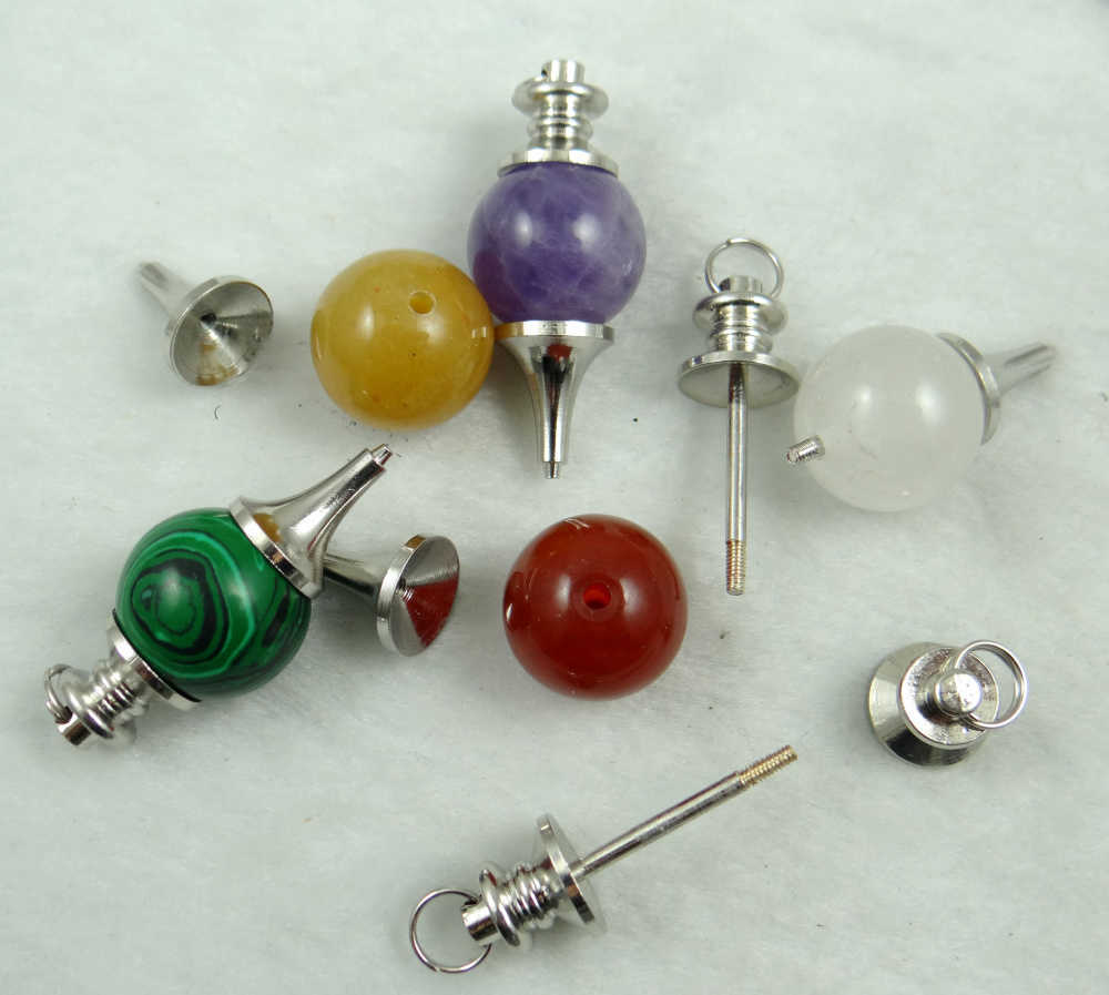 Natural stone lapis tiger eye Opal Turquoises crystal Quartz charm Pendants for diy Jewelry making necklaces Accessories10pcs 211012