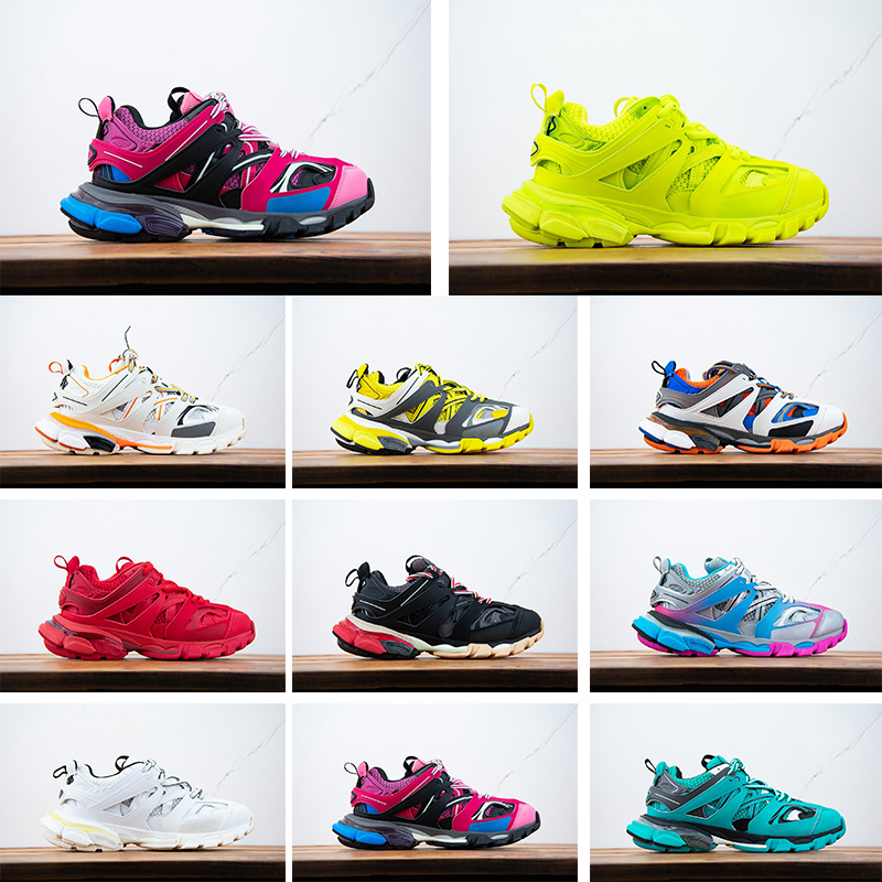 Paris 3.0 Tracks s CLEAR SOLE shoe Clunky BB Dynamic design Casual Sneakers Grey Orange Mens Blue Pink Volt Version Designer Women shoes Sneaker Size 36-45, Black pink
Paris 3.0 Tracks s CLEAR SOLE shoe Clunky BB Dynamic design Casual Sneakers Grey Orange Mens Blue Pink Volt Version Designer Women shoes Sneaker Size 36-45, Black pink