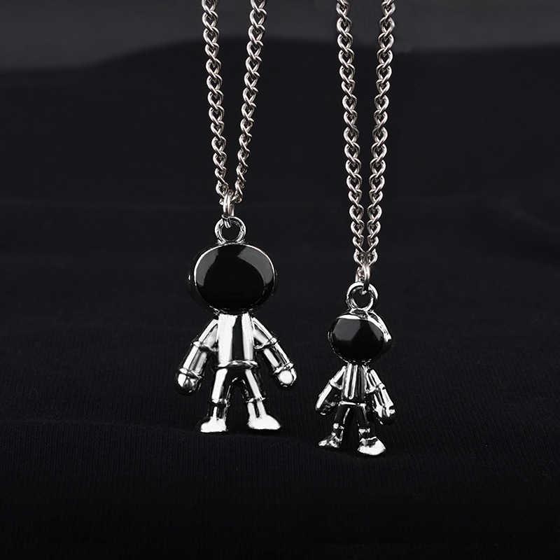 Link, Chain Astronaut Necklace Ins Fashion Brand Robot Pendant Men And Women Hip Hop Personality Lovers Accessories, Black
Link, Chain Astronaut Necklace Ins Fashion Brand Robot Pendant Men And Women Hip Hop Personality Lovers Accessories, Black