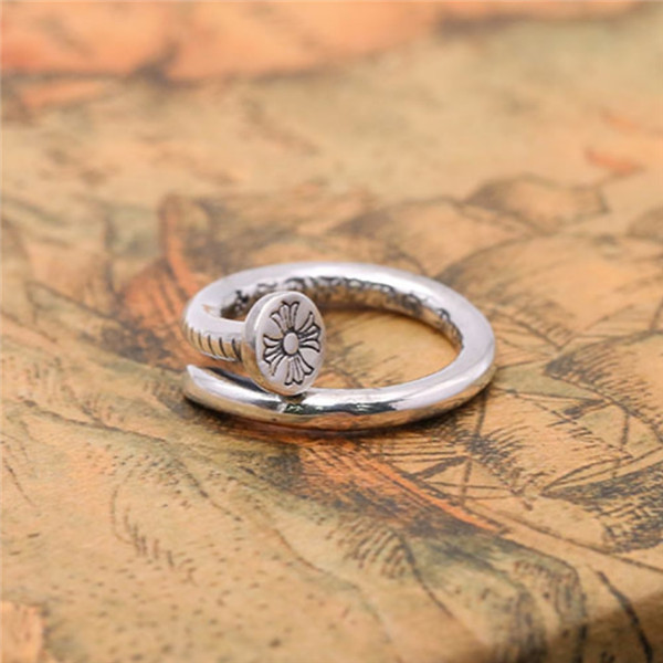 925 sterling silver curving nail crosses adjustable band rings American European handmade punk gothic antique vintage designer luxury jewelr
925 sterling silver curving nail crosses adjustable band rings American European handmade punk gothic antique vintage designer luxury jewelr