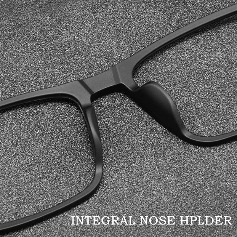 Fashion Sunglasses Frames KatKani Men's And Women's Ultra-Light Pure Titanium Square Eyeglasses Frame Myopia Astigmatism Prescription Glasse