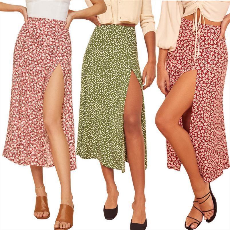 wraps fashion casual split beach women skirts long flower printed high waist female side open summer, Black
wraps fashion casual split beach women skirts long flower printed high waist female side open summer, Black