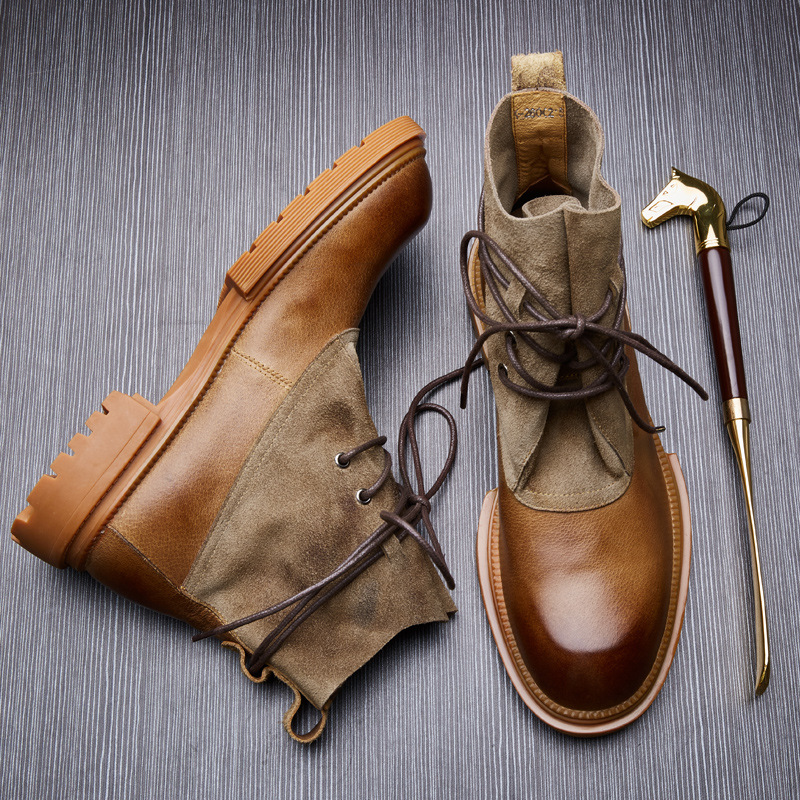 Fashion Genuine Martin Boots Winter Plush Boots Streetwear Men Shoes Men's Casual Shoes Sports Shoes Sneakers