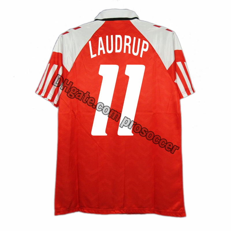 Retro Denmark 1992-94 Home Soccer Jerseys Laudrup Larsen Elstrup Vintage Shirt Football Kit Classic Tops
Retro Denmark 1992-94 Home Soccer Jerseys Laudrup Larsen Elstrup Vintage Shirt Football Kit Classic Tops
