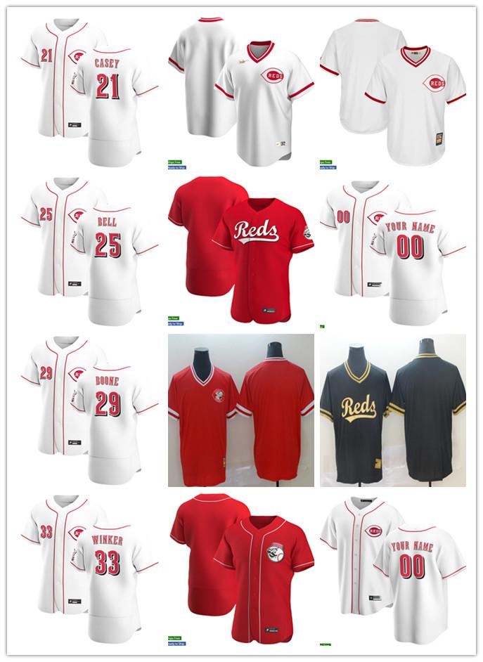 Men Women Youth Cincinnati Reds 33 Jesse Winker 25 Buddy Bell 29 Bret Boone 21 Sean Casey Custom Baseball Jersey Blank red white, Blue;black
Men Women Youth Cincinnati Reds 33 Jesse Winker 25 Buddy Bell 29 Bret Boone 21 Sean Casey Custom Baseball Jersey Blank red white, Blue;black