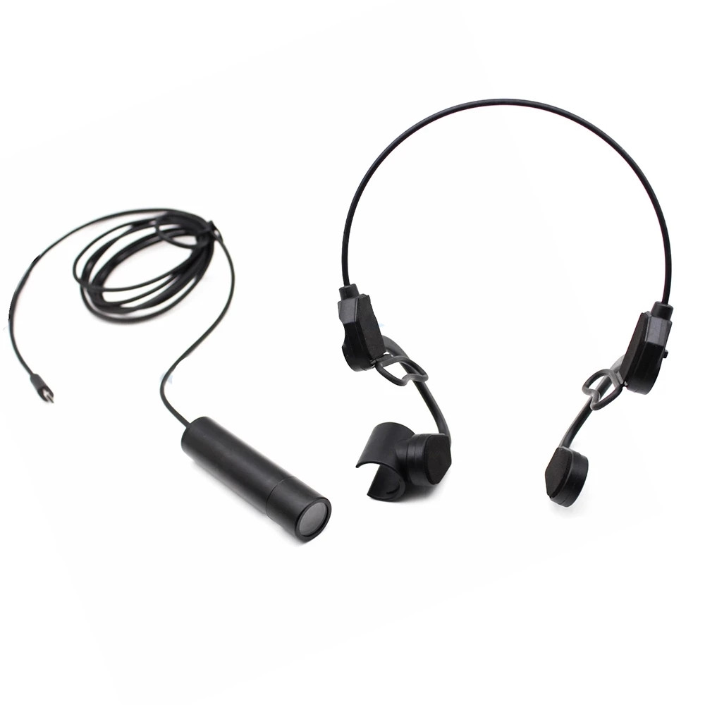 Mini Bullet Camera With Headset Bracket OTG Android Smartphone Device USB Webcam For Helmet Police Webcast