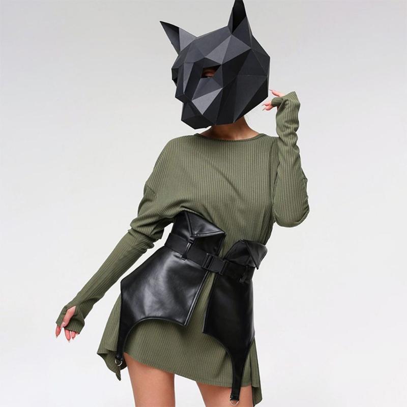 Belts Womens Gothic Faux Leather Corset Skirt Dress Waist Belt Adjustable Black Harness Buckle Bustier Waistband Peplum Bodice, As pic
Belts Womens Gothic Faux Leather Corset Skirt Dress Waist Belt Adjustable Black Harness Buckle Bustier Waistband Peplum Bodice, As pic
