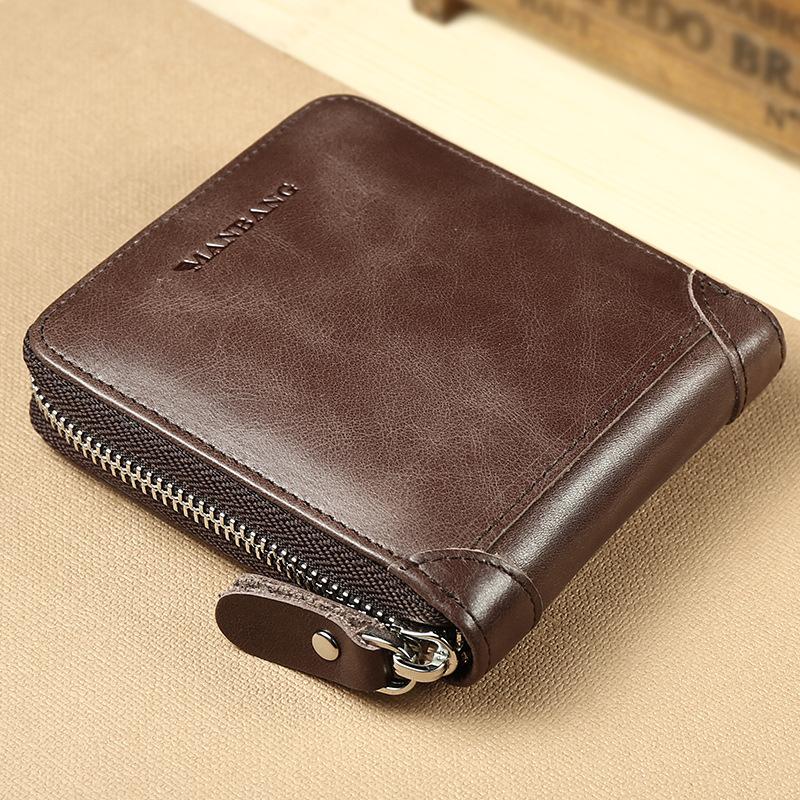 ManBang Brand Men's First Layer Cowhide Genuine Leather Zipper Retro Male Transverse Card Holder Multifunctional Purse Wallet Wallets, Red;black
ManBang Brand Men's First Layer Cowhide Genuine Leather Zipper Retro Male Transverse Card Holder Multifunctional Purse Wallet Wallets, Red;black