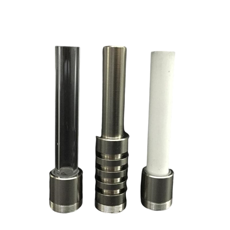Replacement Thread Smoking Accessories 10mm 14mm 510 Quartz Tip Titanium Ceramic Tips Nails for Honey Bird Dab Rig Micro Nc Water Pipe
Replacement Thread Smoking Accessories 10mm 14mm 510 Quartz Tip Titanium Ceramic Tips Nails for Honey Bird Dab Rig Micro Nc Water Pipe