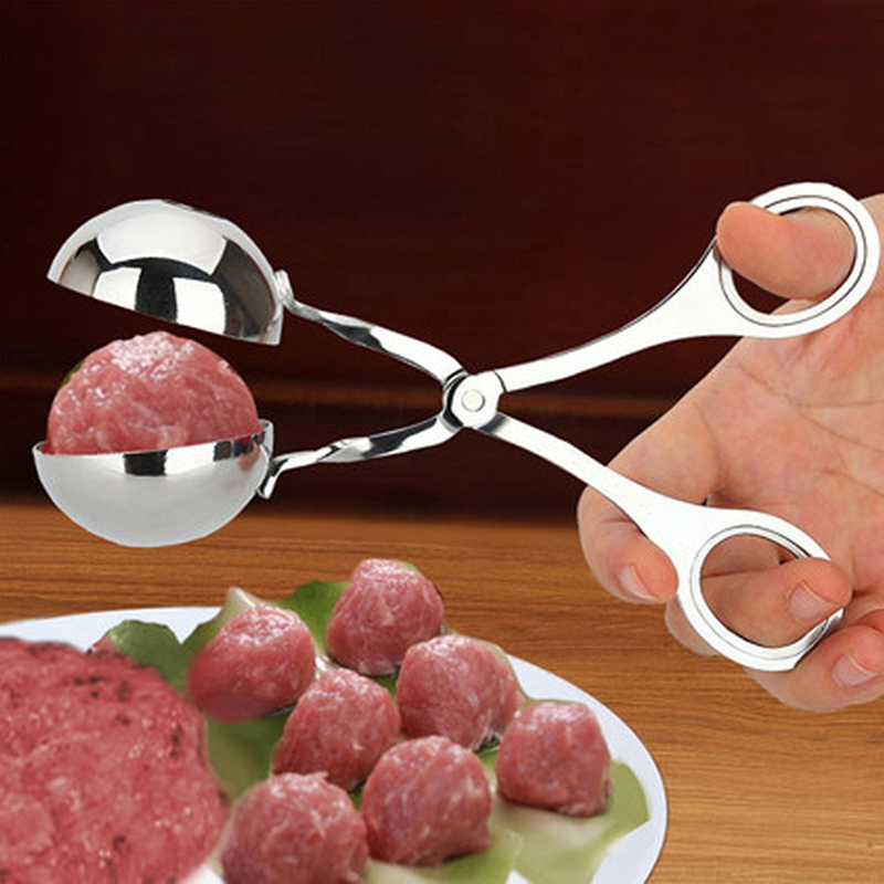 Convenient Meatball Maker Stainless Steel DIY Fish Stuffed Meat Ball Machine Meat Cooking Kitchen Mold Tools
Convenient Meatball Maker Stainless Steel DIY Fish Stuffed Meat Ball Machine Meat Cooking Kitchen Mold Tools