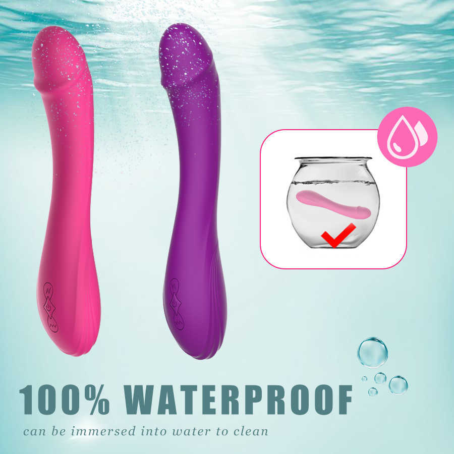 Realistic Dildo Vibrators for Women Silicone Rechargeable Vibrators G-spot Vaginal Clitoris Stimulators Adult Sex Toys for Women Y201118