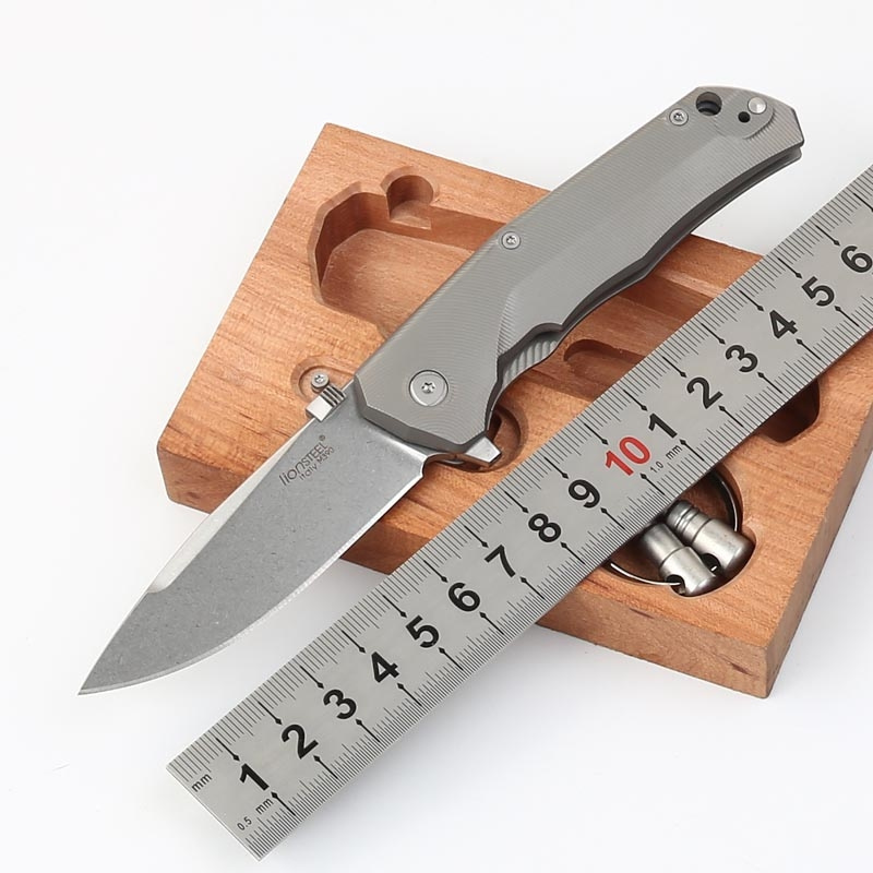 Folding Knife Lion (D2 Steel) TC4 (Titanium) Carbon Fiber Handle High Hardness Tactical Outdoor Hunting Camping Survial EDC Tool
Folding Knife Lion (D2 Steel) TC4 (Titanium) Carbon Fiber Handle High Hardness Tactical Outdoor Hunting Camping Survial EDC Tool