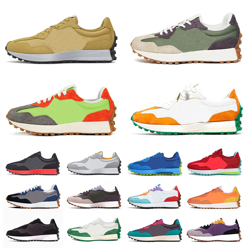 Fashion New-327 Mens Womens Running Shoes Pride Black Grey Navy White Neon Soft Yellow Men Women Sports Sneakers Trainers
Fashion New-327 Mens Womens Running Shoes Pride Black Grey Navy White Neon Soft Yellow Men Women Sports Sneakers Trainers