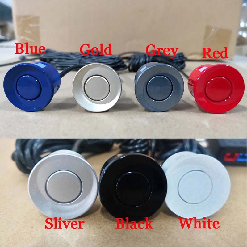 XINMY Intelligent Car LED Indicator Set with Four-Sensor Reversing Aid for Precise Vehicle Guidance