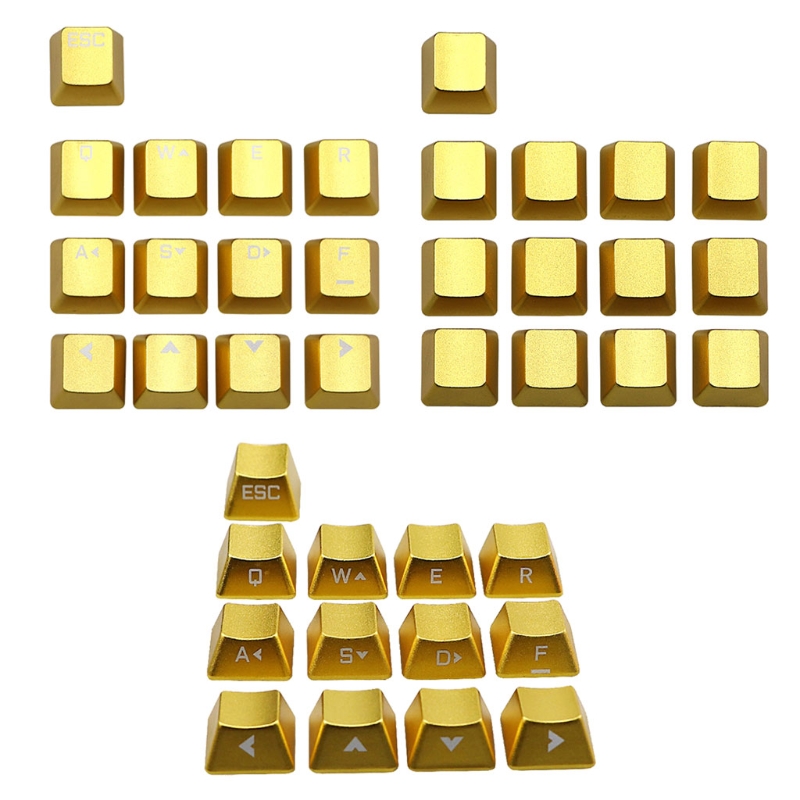 Metal Cap MX Switches OEM Profile Kyecap ESC WASD Arrow Keys Keyboard Keycap 667C