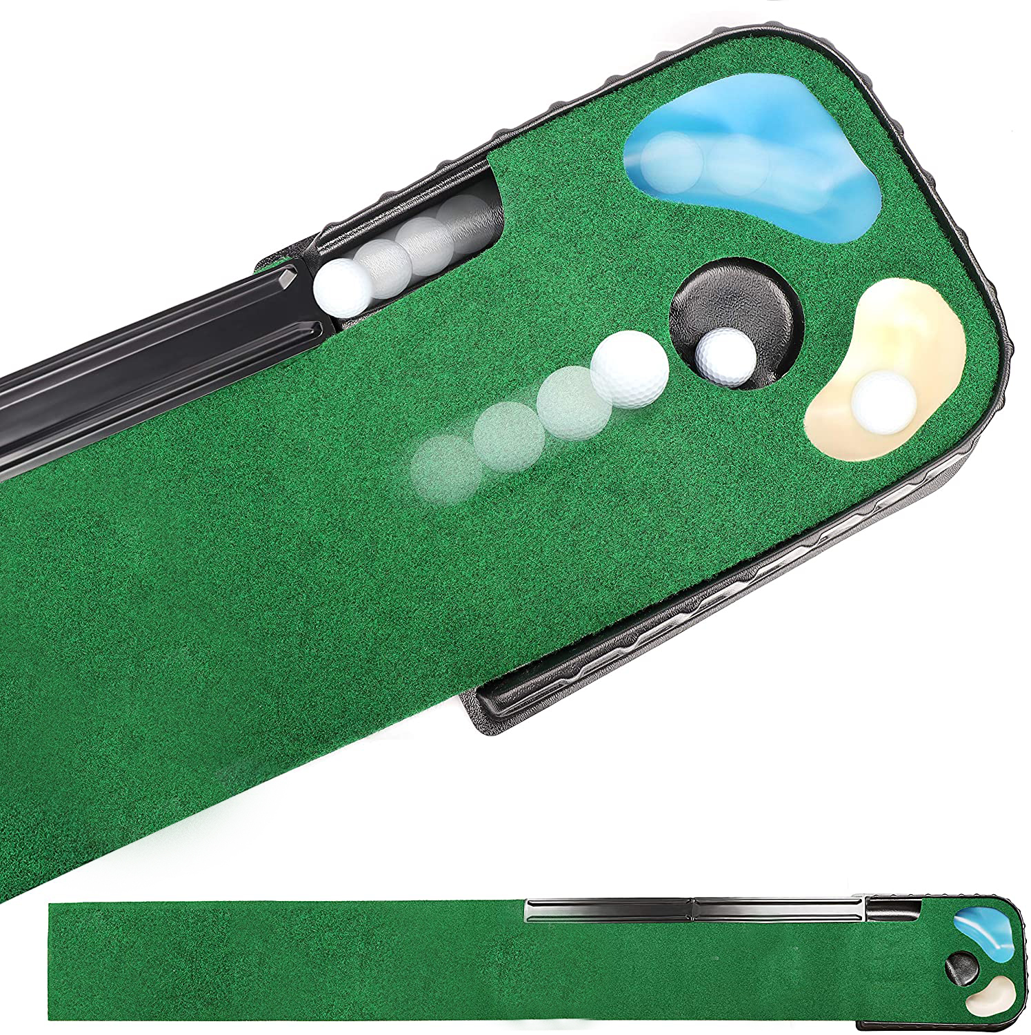 Mini Golf Portable Putting Swing Green Training Artificial Mat Simulation Carpet Putt Practice Indoor Outdoor No Taste Thickening
Mini Golf Portable Putting Swing Green Training Artificial Mat Simulation Carpet Putt Practice Indoor Outdoor No Taste Thickening