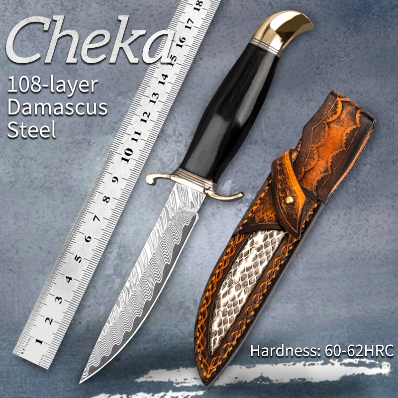 VG10 Damascus Steel Hunting Knife Tactical Knife Hand Tool Fixed Blade Wooden Handle Outdoor Survival Knife
VG10 Damascus Steel Hunting Knife Tactical Knife Hand Tool Fixed Blade Wooden Handle Outdoor Survival Knife