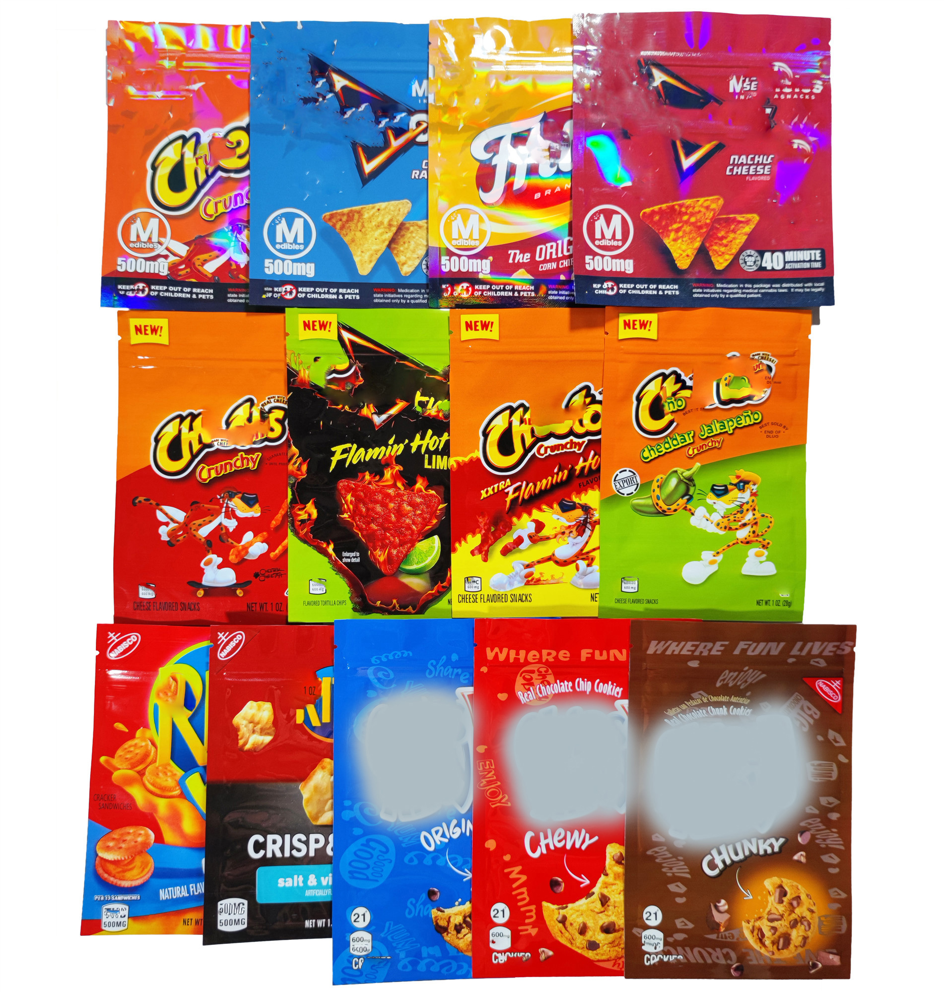 Customized Cheetos potatos chips Edibles Bags Packaging For original Cheese Crunch Flamin limon Cheddar Edible Packages Resealable Zipper Lock Mylar Bag
Customized Cheetos potatos chips Edibles Bags Packaging For original Cheese Crunch Flamin limon Cheddar Edible Packages Resealable Zipper Lock Mylar Bag