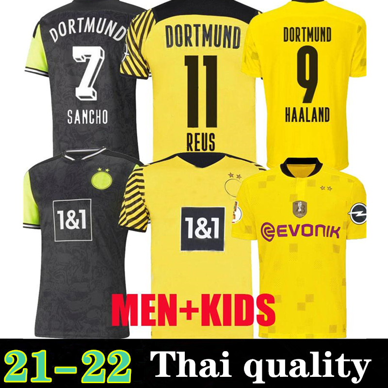 dortmund soccer jersey 21 22 fourth 4th 2021 2022 football shirt HAALAND REUS NEONGELB BELLINGHAM SANCHO HUMMELS BRANDT men + kids kit maillot de foot, Black;yellow
dortmund soccer jersey 21 22 fourth 4th 2021 2022 football shirt HAALAND REUS NEONGELB BELLINGHAM SANCHO HUMMELS BRANDT men + kids kit maillot de foot, Black;yellow