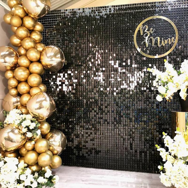 Party Decoration Aluminum Foil Sequin Wall Glitter Backdrop Curtain Birthday Background Wedding Decor Baby Shower
Party Decoration Aluminum Foil Sequin Wall Glitter Backdrop Curtain Birthday Background Wedding Decor Baby Shower