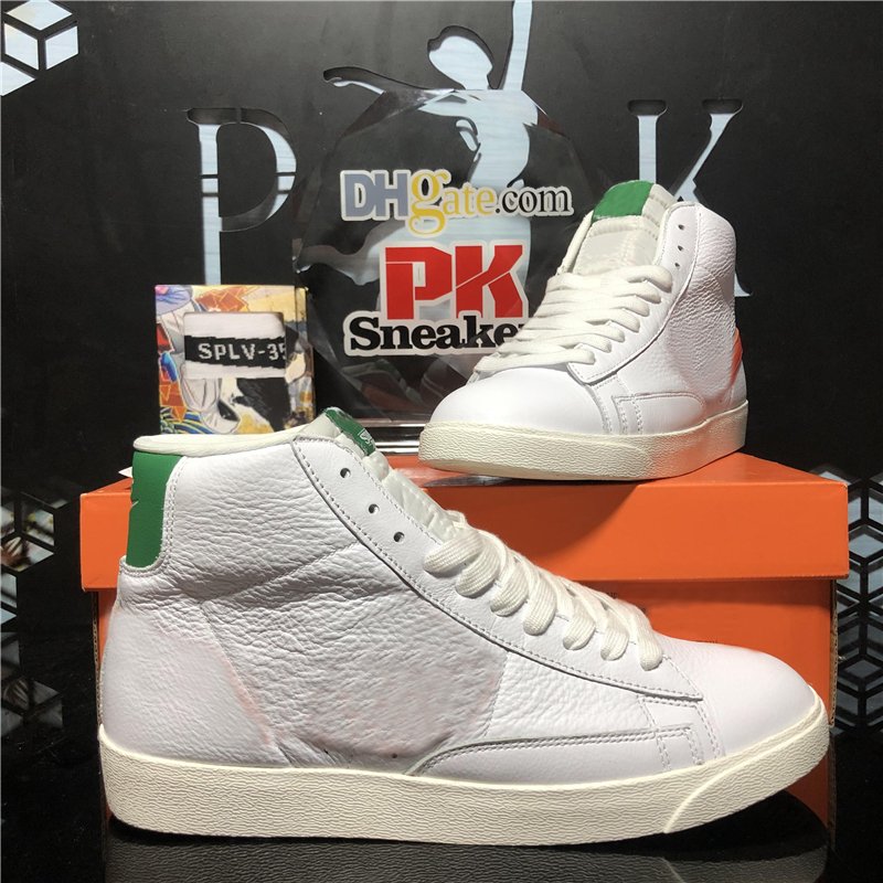 Top Quality Men Women Soft Genuine Leather Casual Shoes Fashion Blazers Mid 77 Vintage Good Game Grey Serena All Hallows Eve Sport Trainers Sneakers With Box, Customize
Top Quality Men Women Soft Genuine Leather Casual Shoes Fashion Blazers Mid 77 Vintage Good Game Grey Serena All Hallows Eve Sport Trainers Sneakers With Box, Customize