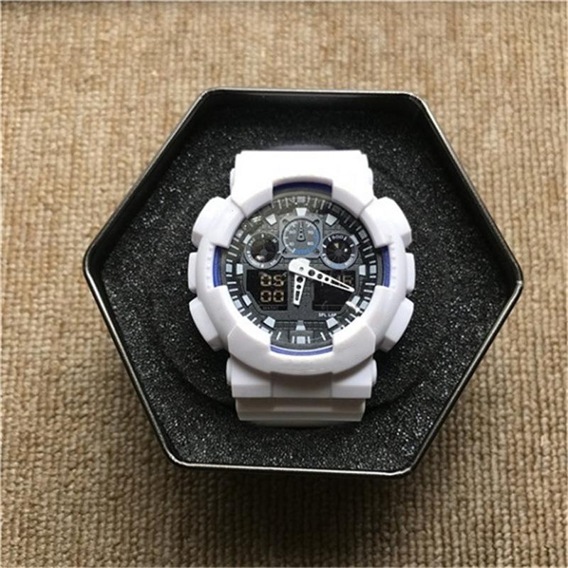 Wristwatches Sports Men's Quartz Digital 100 Watch LED Display World Time Waterproof PU Belt Large Dial Ordinary
Wristwatches Sports Men's Quartz Digital 100 Watch LED Display World Time Waterproof PU Belt Large Dial Ordinary
