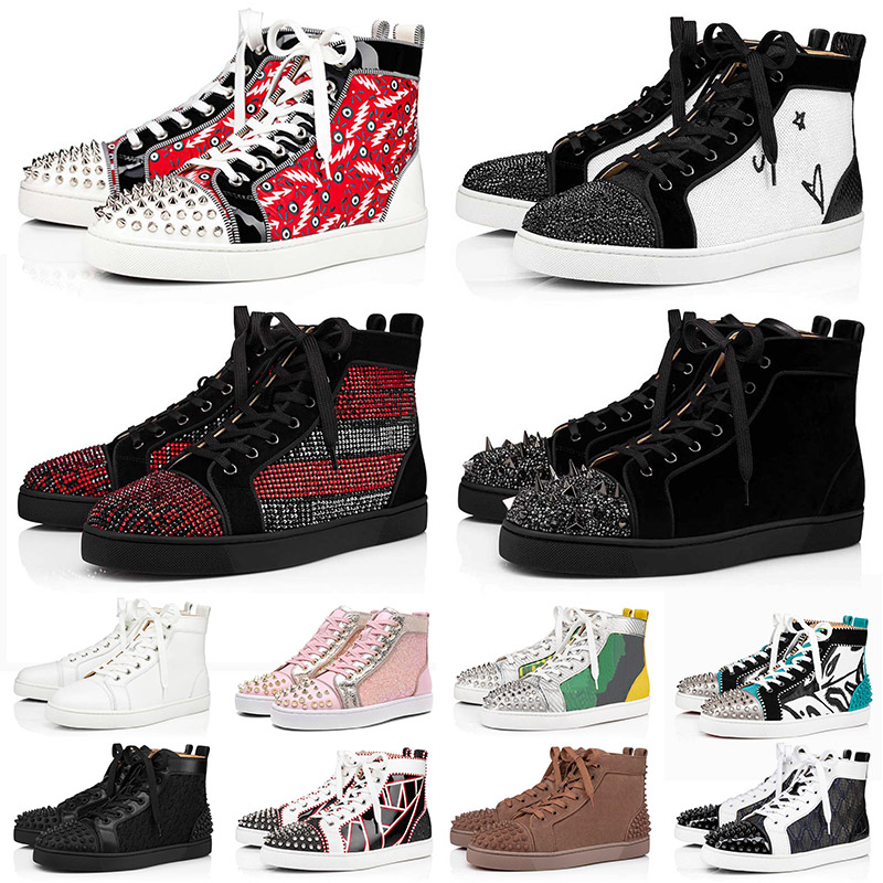red bottoms shoes big size us 13 luxurys designers mens womens casual platform sneakers fashion spikes all black loafers vintage flat bottom trainers eur 35-47, Item #15
red bottoms shoes big size us 13 luxurys designers mens womens casual platform sneakers fashion spikes all black loafers vintage flat bottom trainers eur 35-47, Item #15