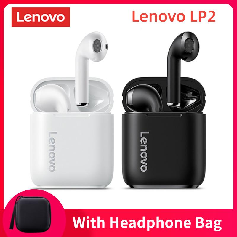 Headphones & Earphones Lenovo LP2 Wirless Bluetooth 5.0 Stereo Bass Touch Control Wireless Headphone Sports Earbuds Waterproof Headset Mic
Headphones & Earphones Lenovo LP2 Wirless Bluetooth 5.0 Stereo Bass Touch Control Wireless Headphone Sports Earbuds Waterproof Headset Mic