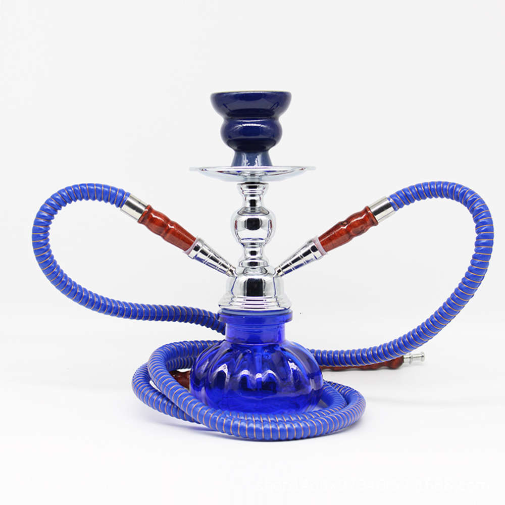 Arabian water pipe bar KTV single and double tube glass water pipe shisha water pipe
Arabian water pipe bar KTV single and double tube glass water pipe shisha water pipe