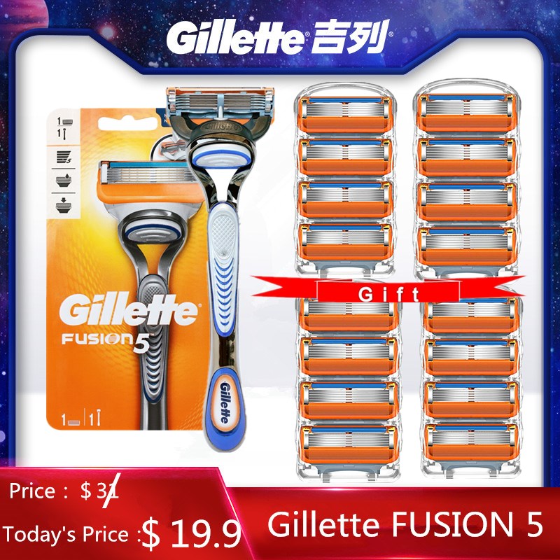 Gillette Fusion 5 Men Manual Shaver Razors Machine for Shaving Blades Cassettes With Replacebale Blades for Shaving Gillette
Gillette Fusion 5 Men Manual Shaver Razors Machine for Shaving Blades Cassettes With Replacebale Blades for Shaving Gillette