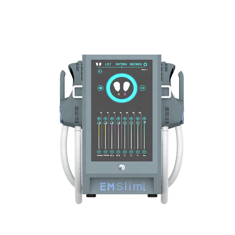 4 handles Equipment RF EMslim HIEMTs body shaping machine Tesla EMS electromagnetic Muscle Stimulation fat burning beauty