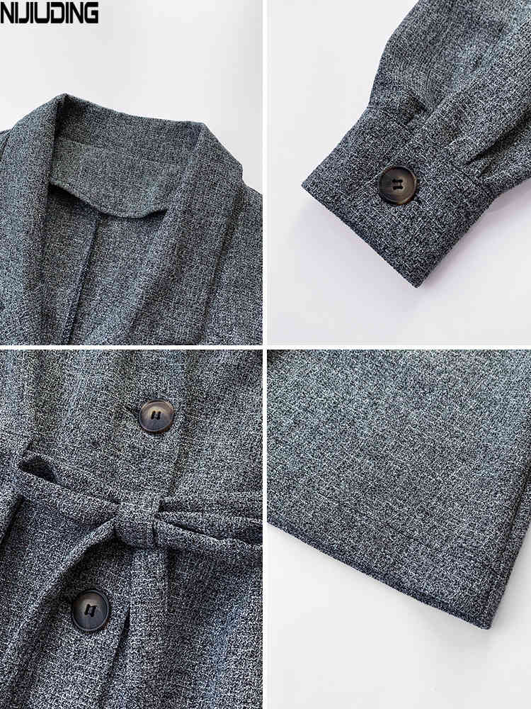 Small Suit Jacket Female Slim Waist Conventional Casual Coat Loose Cardigan Outerwear Blazers 210514