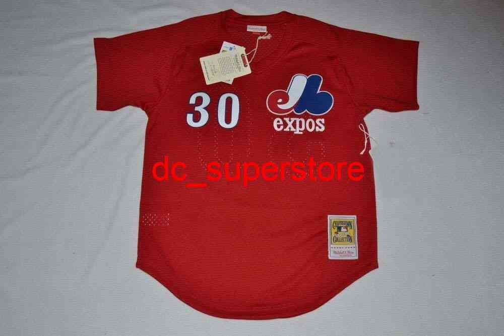 Cheap Custom Mitchell & Ness Montreal Expos 1989 Tim Raines #30 Maille Bp Jersey Stitched Men Women Youth Baseball XS-6XL, Red
Cheap Custom Mitchell & Ness Montreal Expos 1989 Tim Raines #30 Maille Bp Jersey Stitched Men Women Youth Baseball XS-6XL, Red