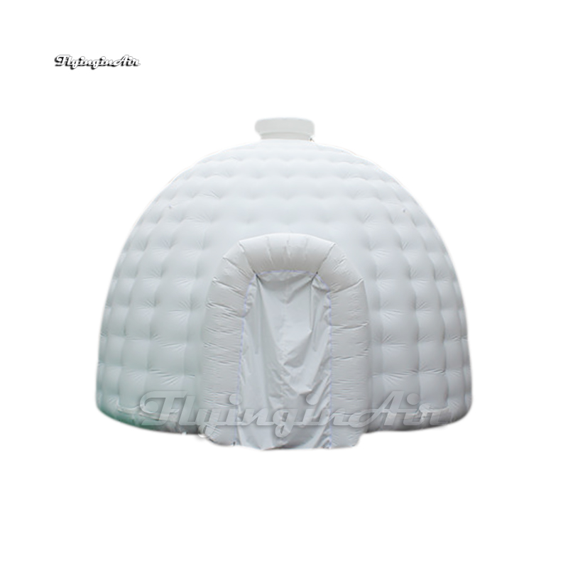 Trade Show Tents Outdoor Inflatable Igloo White Air Blow Up Dome Tent For Exhibition And Party Events