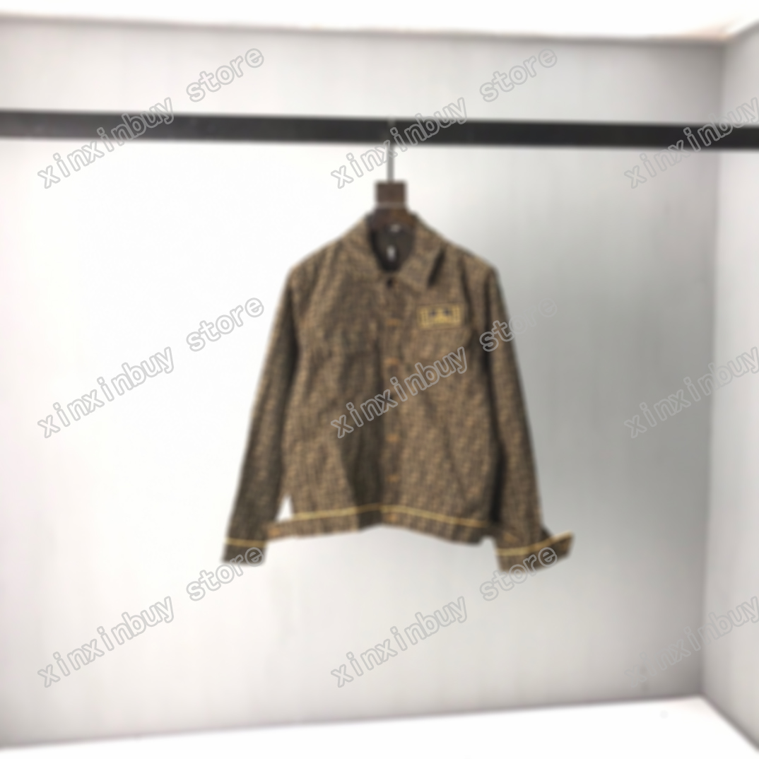21ss mens women designers Jackets paris classic Letter jacquard fabric clothes streetwear Coats Outerwear long sleeve men Clothing black xinxin, Brown
21ss mens women designers Jackets paris classic Letter jacquard fabric clothes streetwear Coats Outerwear long sleeve men Clothing black xinxin, Brown