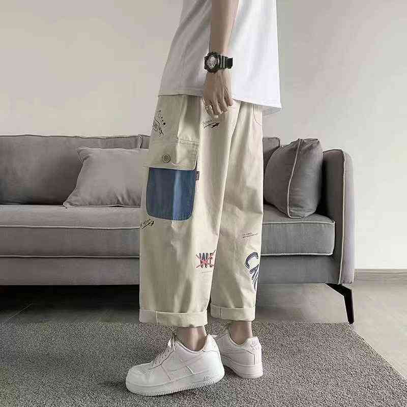 Men's Pants Houzhou caqui carga calças com impressão folgado solto casuais masculino verão algodão coreano streetweer harajuku desenhos animados DZJW, 1# shoe box
Men's Pants Houzhou caqui carga calças com impressão folgado solto casuais masculino verão algodão coreano streetweer harajuku desenhos animados DZJW, 1# shoe box