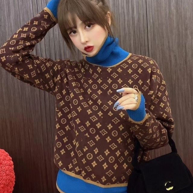 Loose Pullover Women's Autumn 2021 New Hoodies ff Sweatshirts luis Sweater Luxury Designer Woman Clothing Street Wear v, V2
Loose Pullover Women's Autumn 2021 New Hoodies ff Sweatshirts luis Sweater Luxury Designer Woman Clothing Street Wear v, V2