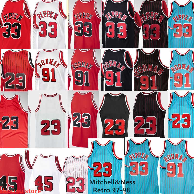 Mens 100% Stitched Basketball Scottie Pippen 33 Dennis Rodman 91 Michael 23 Breathable Jerseys Mitchell and Ness Team Blue Red White Stripe, Black;red
Mens 100% Stitched Basketball Scottie Pippen 33 Dennis Rodman 91 Michael 23 Breathable Jerseys Mitchell and Ness Team Blue Red White Stripe, Black;red
