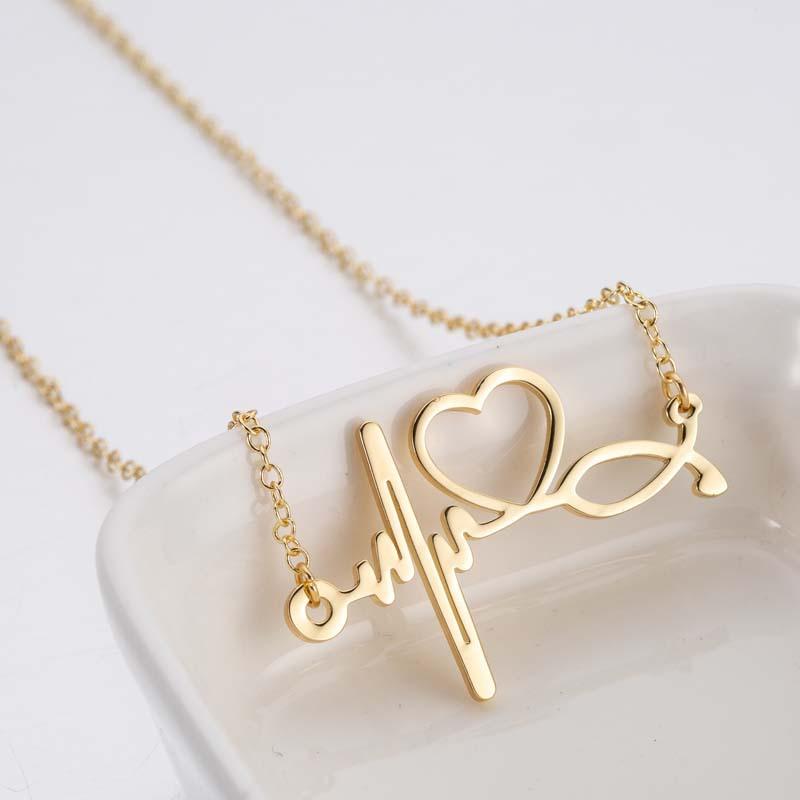 Pendant Necklaces Simple Gold Heart Womens Couple Pendants Cute Stainless Steel Gifts For Woman Accessories Jewelry Chain On The Neck
Pendant Necklaces Simple Gold Heart Womens Couple Pendants Cute Stainless Steel Gifts For Woman Accessories Jewelry Chain On The Neck