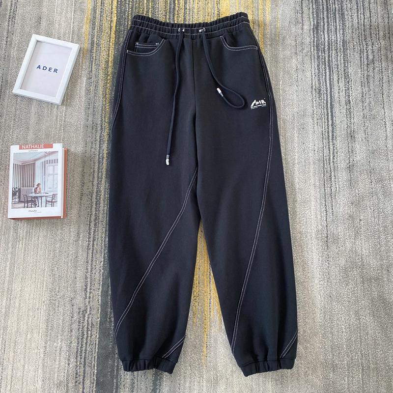Men's Pants Ader Error Sweatpants Open-wire Harness Loose-fitting Casual Trousers Adererror Oversize Women's