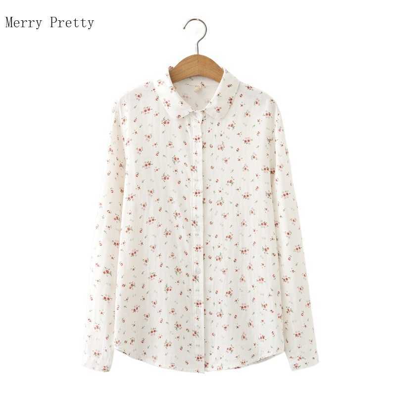 Summer Cotton Shirts Floral Print Single Breasted Casual Blouse Women Full Sleeve Turndown Collar Korean Ladeis Basic Top 210526, Blue
Summer Cotton Shirts Floral Print Single Breasted Casual Blouse Women Full Sleeve Turndown Collar Korean Ladeis Basic Top 210526, Blue