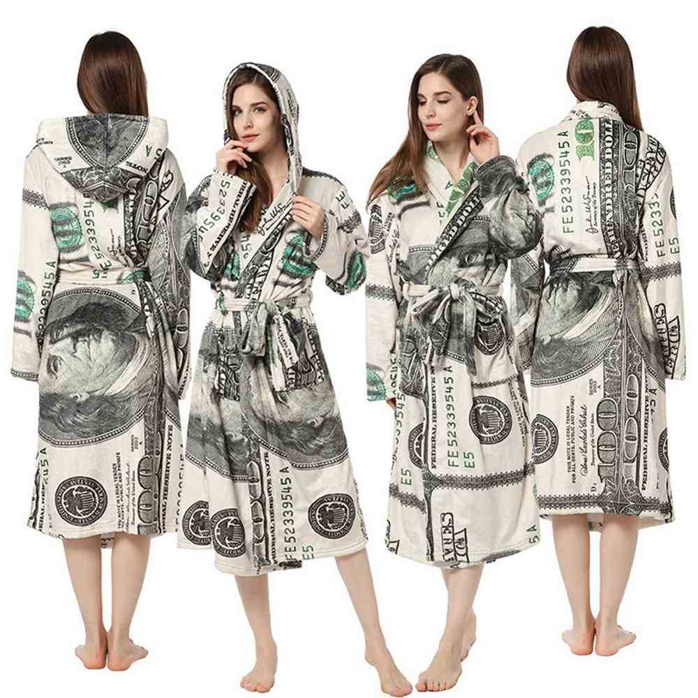 bathrobe US dollar printed robe men's and women's home night wear sexy warm flannel personalized bathrobes woman maxi dress party shawl wraps G726HOU
bathrobe US dollar printed robe men's and women's home night wear sexy warm flannel personalized bathrobes woman maxi dress party shawl wraps G726HOU