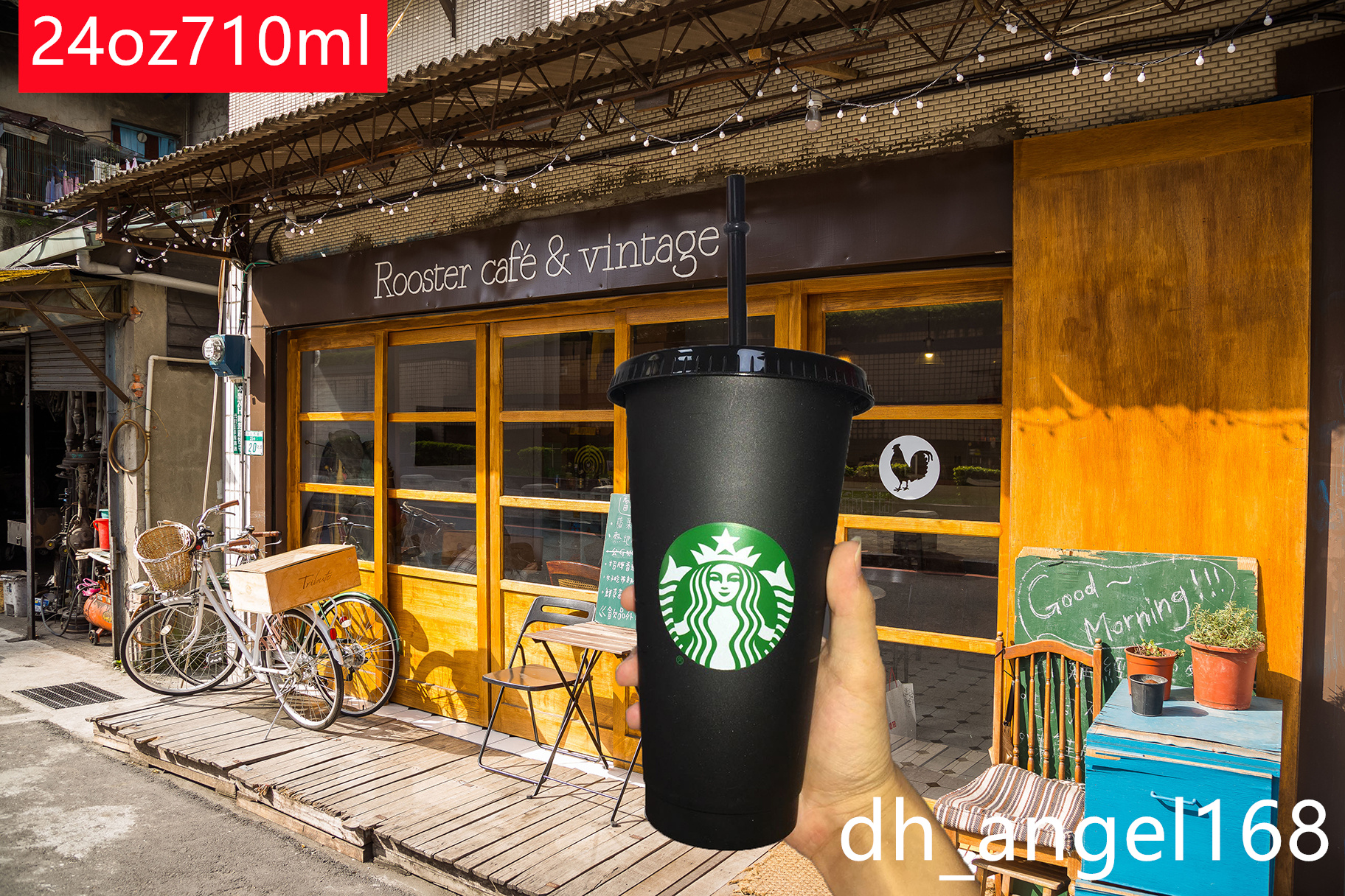 30pcs DHL Free Starbucks 24OZ/710ml Plastic Tumbler Reusable Clear Drinking Flat Bottom Cup Pillar Shape Lid Straw Mug Bardian, Black
30pcs DHL Free Starbucks 24OZ/710ml Plastic Tumbler Reusable Clear Drinking Flat Bottom Cup Pillar Shape Lid Straw Mug Bardian, Black