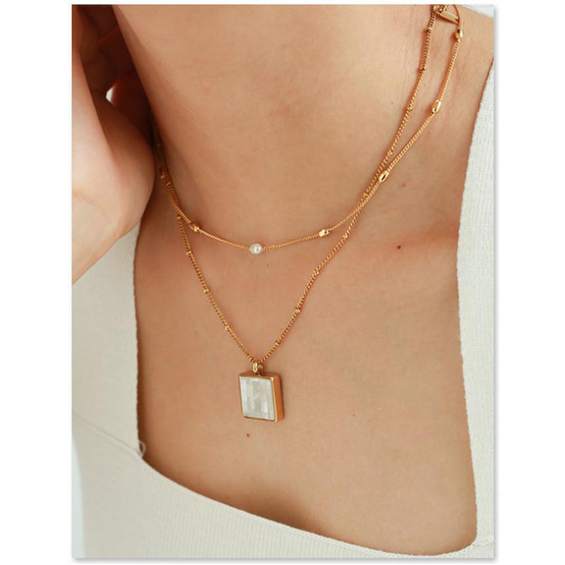 Chains Lovely Oval Bead True Stacked Lady Pearl Necklace Female Ins Blogger Gentle Niche Trendy Simple Clavicle Chain Girls, Silver
Chains Lovely Oval Bead True Stacked Lady Pearl Necklace Female Ins Blogger Gentle Niche Trendy Simple Clavicle Chain Girls, Silver