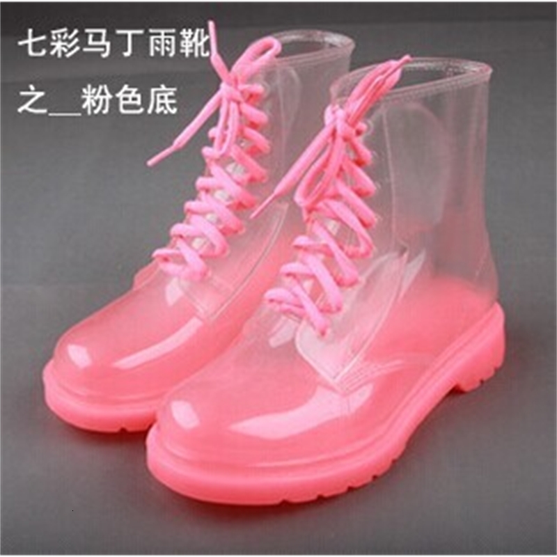 boots Woman Crystal-level Transparent Rainboots Water Shoes Rubber, Transparent white
boots Woman Crystal-level Transparent Rainboots Water Shoes Rubber, Transparent white